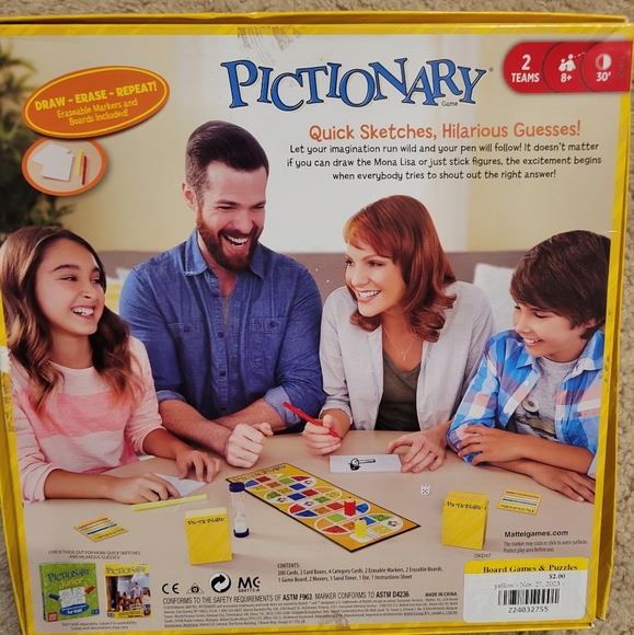 🛍4 for $20/ Pictionary Game - Picture 2 of 4